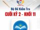 Bộ đề kiểm tra cuối kỳ 2 Toán 11 CTST năm học 2024 2025