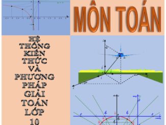 Tài liệu ôn thi tốt nghiệp THPT môn Toán theo chương trình GDPT 2018